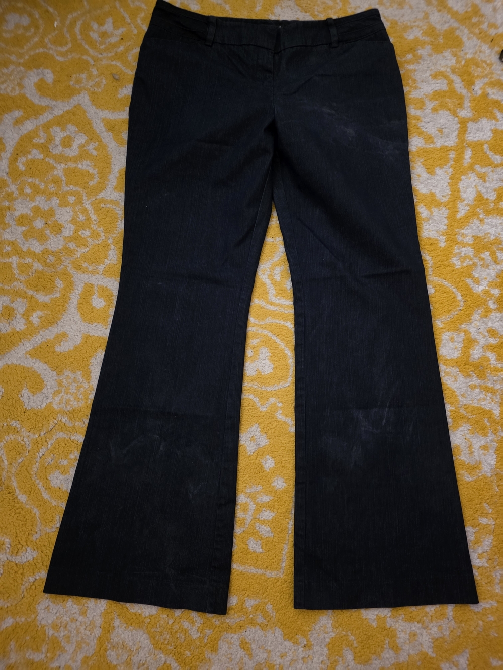 New York & Company Black Flare Jeans